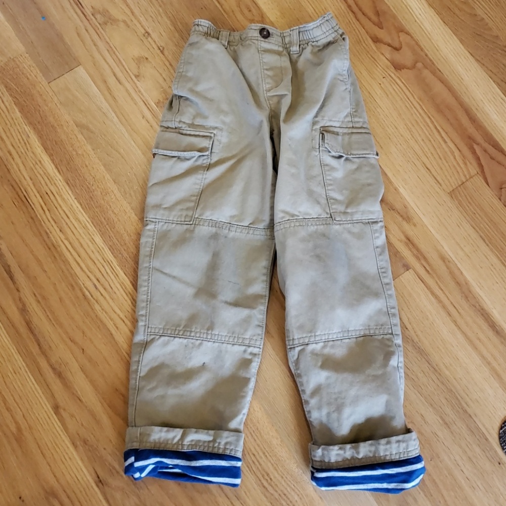 Lands End fully lined "iron knee" khaki pants, 7